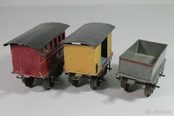 Vintage Märklin koľaj 0 Storchenbein vlaková súprava 1020 vr - 4