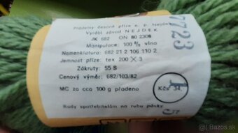 Priadza DUNA - 100% vlna REZERVOVANÉ - 4