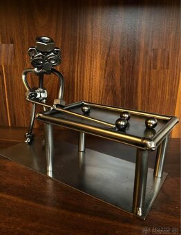 Kovové figurky, vhodné ako darček na Vianoce - 4