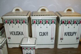 Secese-kameninové kořenky. - 4