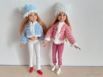 Oblečenie šaty pre deti bábiky Barbie Ken STACIE rainbow hig - 4