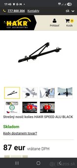 Strešný nosič na bicykel - 4