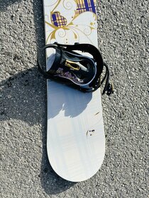 Predam snowboard 1x pouzity 145cm STUF - 4