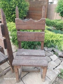 Masiv dubové stoličky - 4