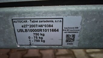 Ojo na prívesný vozík Autocar 7323U - 4