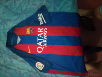Original Dres Messi FC Barcelona Qatar AirWays Unicef a ŠÁL - 4