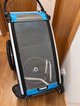 Thule Chariot Sport 1 blue + rumning set - 4