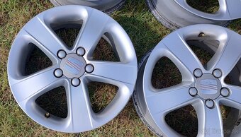 Alu kola 5x112 R16 Seat rezervace do 16.7 - 4