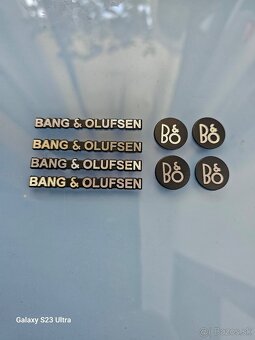 BANG & OLUFSEN NÁLEPKY HLINNÍKOVÉ SADA 10Ks - 4