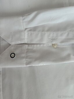 Biela chlapčenská košeľa veľkosť S - 4