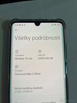 Predám xiaomi mi note 10 lite v top stave - 4
