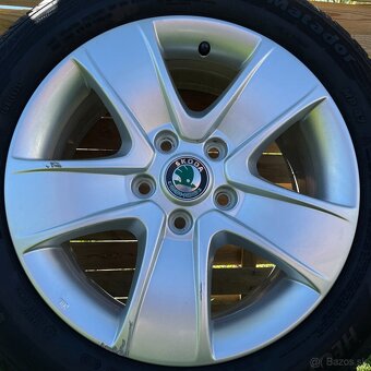 16" Hliníkové disky Skoda octavia II lift - 4