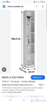 Regál 2 ks - 4