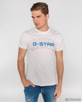 panske tricko g-star raw velkost S biele. - 4