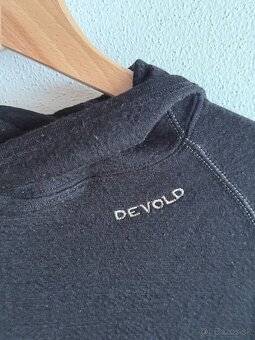 Merino mikina Devold Expedition Merino 235 Hoodie Man Black - 4