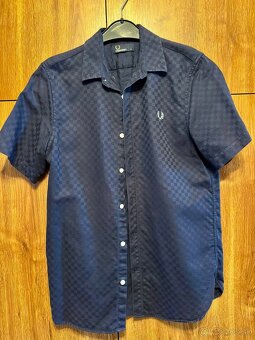 Pánska košeľa 2x Fred Perry a Hugo Boss, veľkosť S - 4