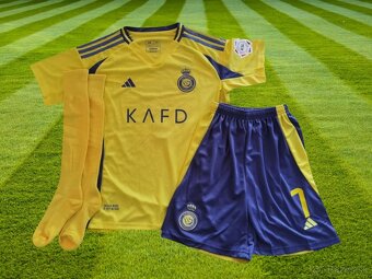 dres Cristiano Ronaldo Al Nassr 25/26 Authentic žltý - 4