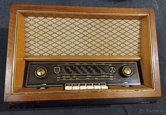 Staré retro rádio Tesla Rondo II, 528A - 4