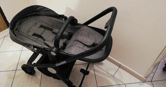 Šedý kočík 3v1 - 4