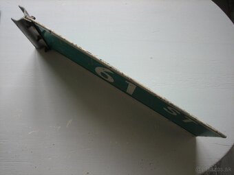 61. ulica, Brooklyn, New York, originál pouličná ceduľa. - 4