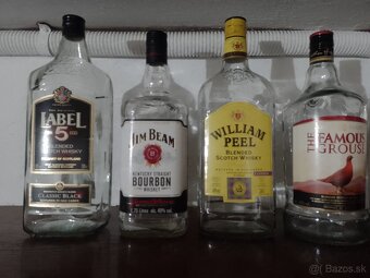 Predám fľaše od Whisky - 4