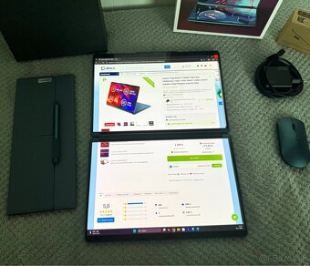 Nový Lenovo Yoga Book 9 13IMU9 2X OLED dispej- 34m. záruka - 4