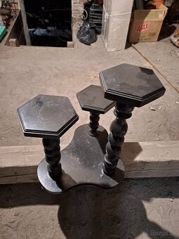 Starý stojan na kvety - 4