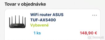 Predám ASUS TUF-AX5400 - 4