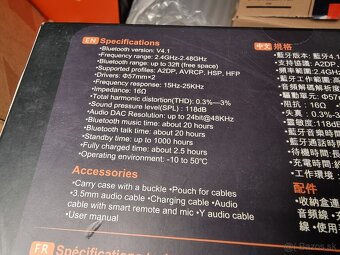 Bluetooth Bluedio UFO Plus slúchadlá - 4