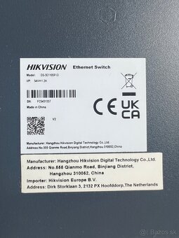 POE Switch HikVision DS-3E1105P-EI (5-port), 60W - 4