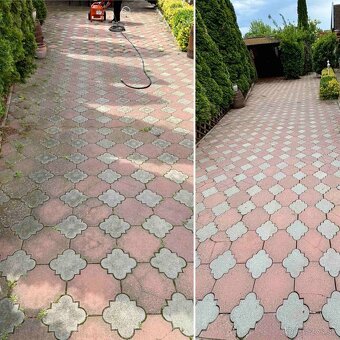 Čistenie zámkovej dlažby, fasády, strechy a iné - 4