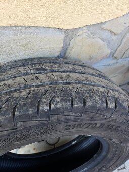 Predam gumy Continental 215/70 R 15 C - 4
