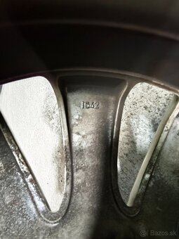 Alu disky 5x105 r17 Opel Mokka zimné pneumatiky 215/60 r17 - 4