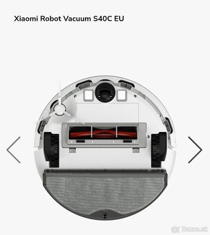 Robotický vysávač xiaomi robot vacuum s40c eu - 4