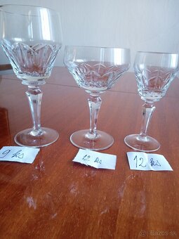 Poháre sklenené - 4
