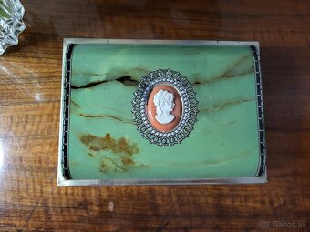 Plechová krabička so vzorom mramoru - 4