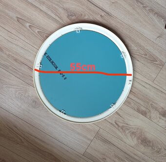 Zrkadlo v umelom ráme okrúhle - 4