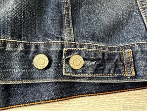 Pánska džínsová bunda LEVIS - veľkosť L - 4