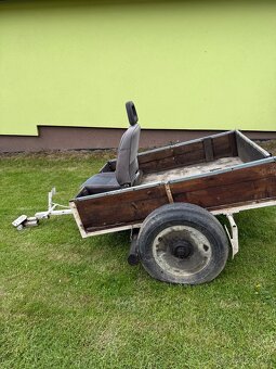 Vlečka za malotraktor Terra - 4
