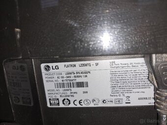 22" LCD monitor LG Flatron L22WTQ-SF - 4