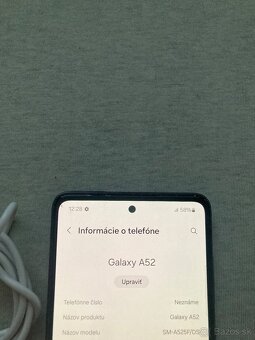 Predám Samsung galaxi a52 5g.128.gb pamät a 6 GB RAM. - 4
