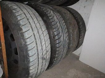 195/65 R15 plechače+3 PNEU ZADARMO - 4