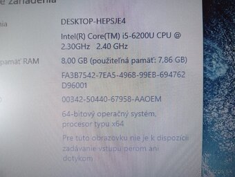 predám Lenovo E51 , Intel core i5 , 8bg ram , ssd - 4