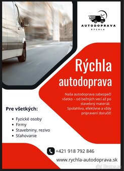 Autodoprava a sťahovanie za nízke ceny Košice - 4