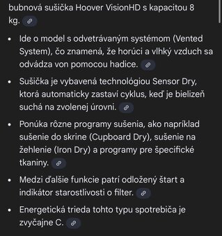 Sušička na prádlo hoover - 4