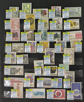 Poštové známky Československo - 4