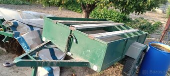 Vlečka, ibc barel 1000l - 4