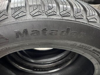 Zimné pneu MATADOR 195/55R15 85H - 2kusy dezén 7mm DOT 3121 - 4