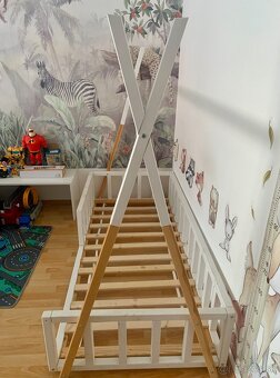 Detska nizka Montessori postel Teepee - 4