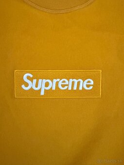 Supreme FW17 crewneck mustard - 4